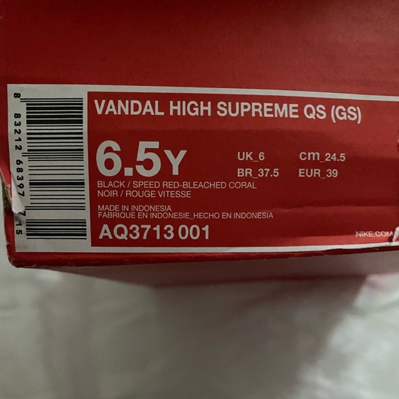 ❌SOLD❌♥️Nike Vandal High Supreme QS (GS)♥️ - Picture 13 of 14